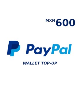 PayPal Wallet MXN 600 Top Up Key GLOBAL